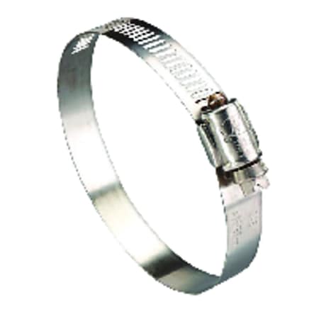 Ideal Tridon Hy Gear 2-1/2 In To 4-1/2 In. SAE 64 Silver Hose Clamp Stainless Steel Band